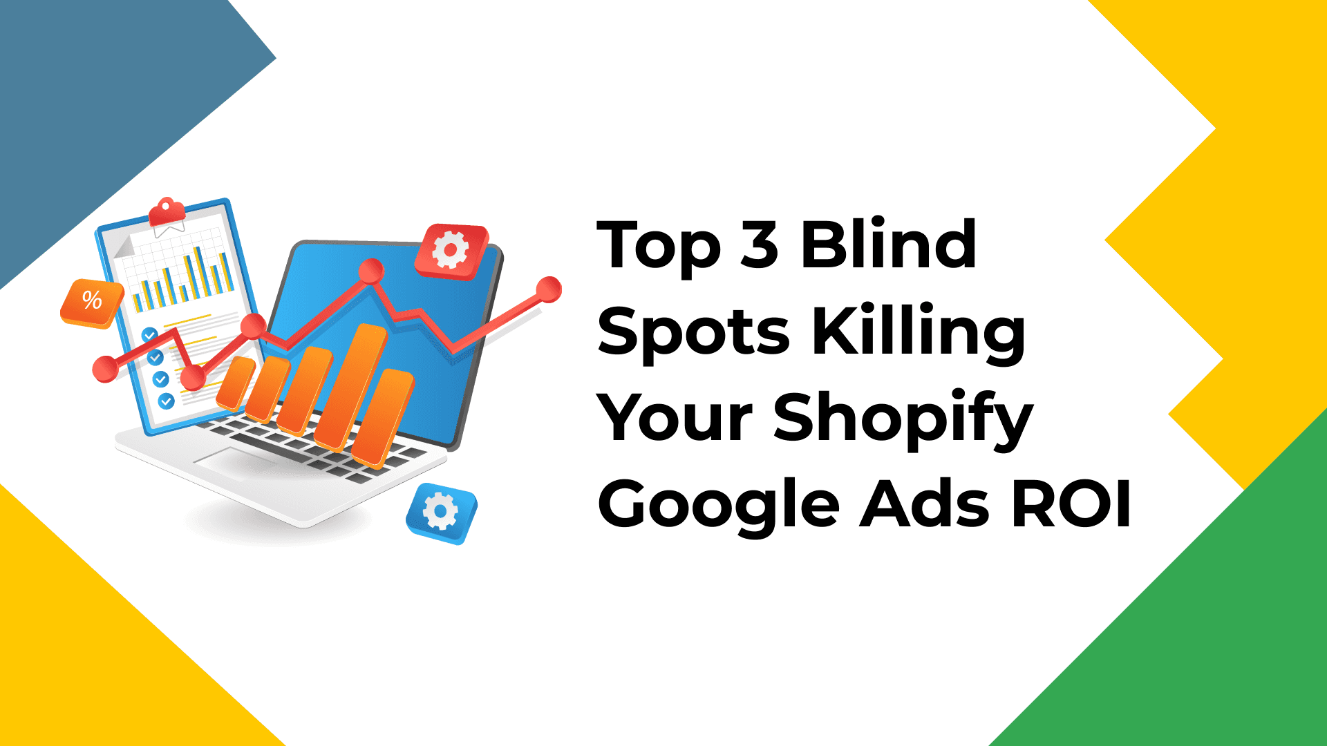 Top 3 Shopify Google Ads Mistakes Target icon and Shopify Google Ads ROI tips