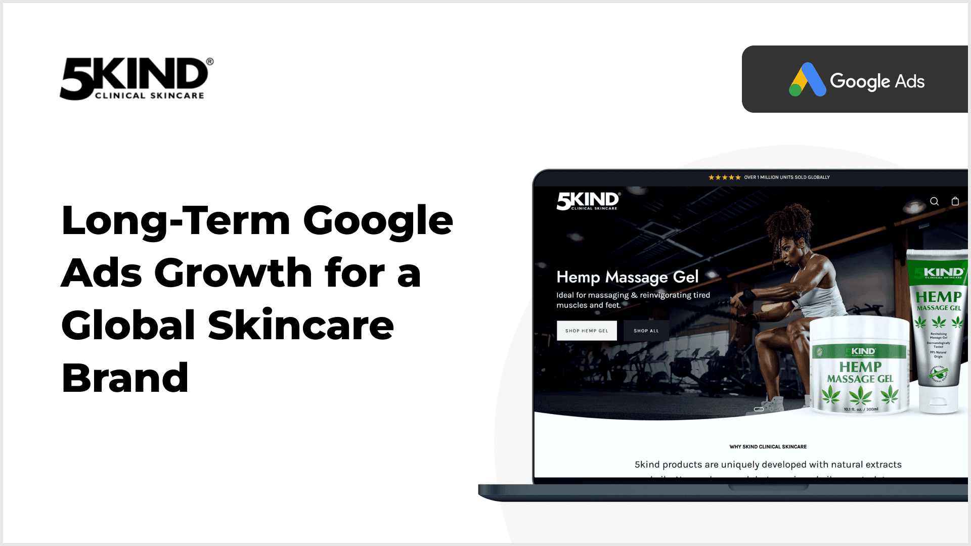 5KIND – Long-Term Profitable Scaling Case Study 5KIND Google Ads case study – long-term profitable scaling