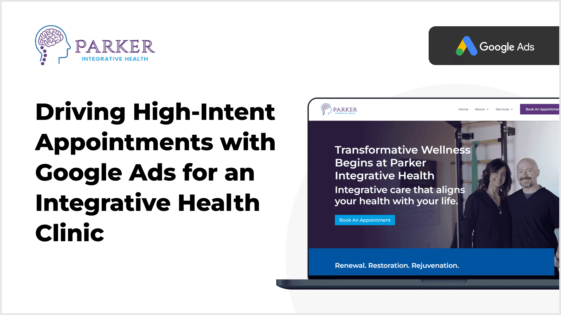 Parker Integrative Health case study – high-intent appointment growth Parker Integrative Health case study – high-intent appointment growth
